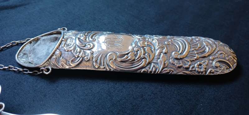 Hallmarked Sterling Silver Spectacle Case BIRMINGHAM 1899 --- HALLMARKED SEE PHOTO'S
