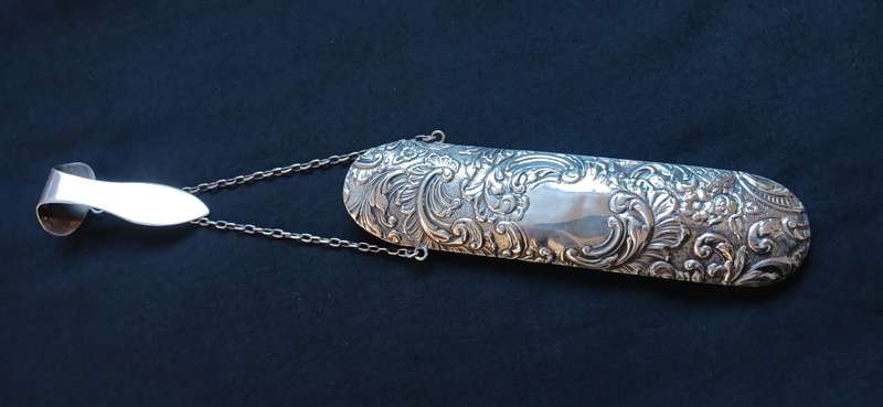 Hallmarked Sterling Silver Spectacle Case BIRMINGHAM 1899 --- HALLMARKED SEE PHOTO'S