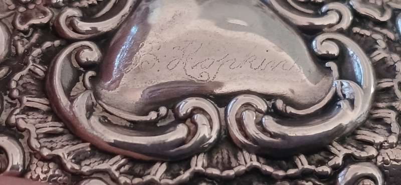 STERLING SILVER PURSE  1906 BIRMINGHAM --------------HALLMARKED SEE PHOTO'S