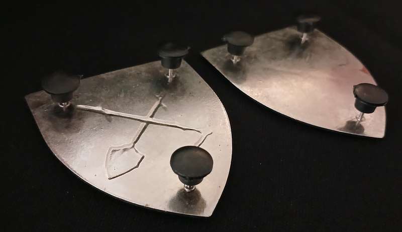 SADF NORTH WEST COMMAND SIGNAL UNIT SHOULDER FLASH PAIR               L55