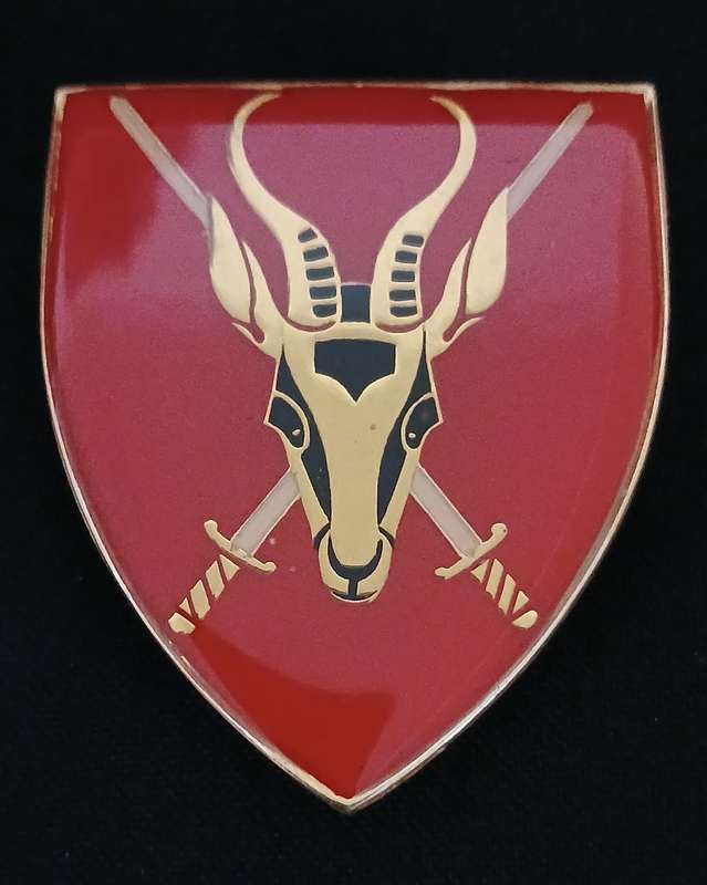 SA Army HQ Unit Shoulder Flash     ( One Pin Repaired )                     L58