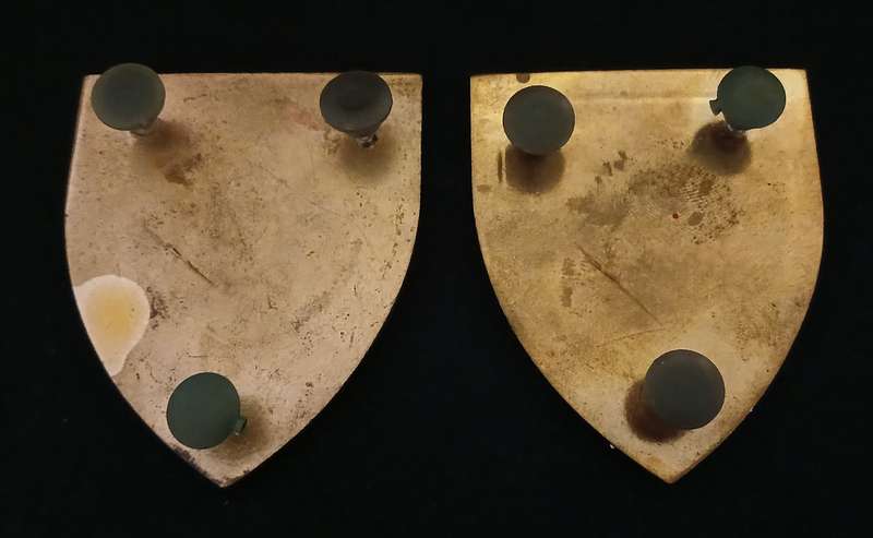 SADF 14 FIELD ARTILLERY REGIMENT SHOULDER FLASH PAIR                       L72