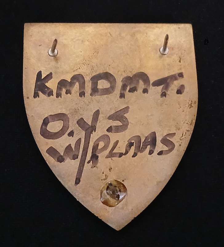 SADF OFS COMMAND WORKSHOP SHOULDER FLASH    ( ONE PIN REPAIRED )                L84