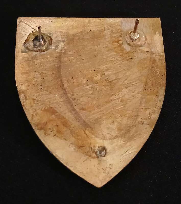 SADF 61 BASE WORKSHOP SHOULDER FLASH          ( TWO PINS REPAIRED )               L85