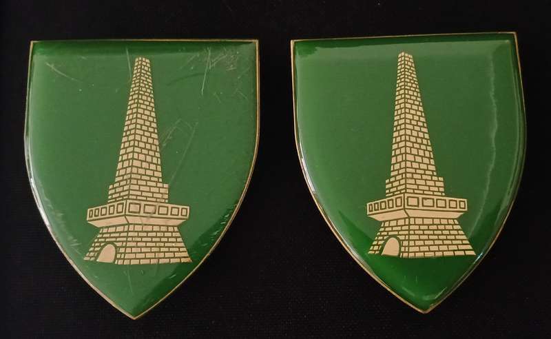 SADF KRUGERSDORP COMMANDO SHOULDER FLASH PAIR            L98