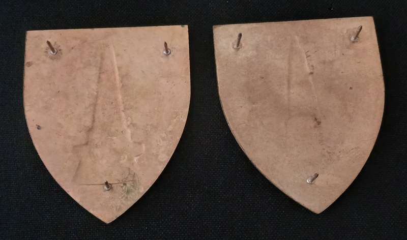 SADF KRUGERSDORP COMMANDO SHOULDER FLASH PAIR            L98
