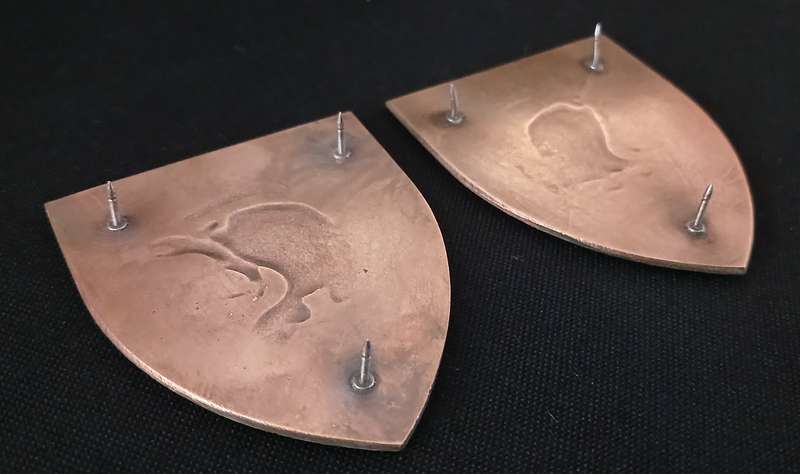 MOOT COMMANDO SHOULDER FLASH PAIR          ( RARE )                               L115