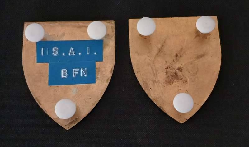 SADF 1 SA INFANTRY SHOULDER FLASHES                             L119