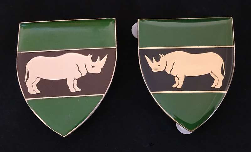 SADF POTGIETERSRUS COMMANDO SHOULDER FLASHES                  L123
