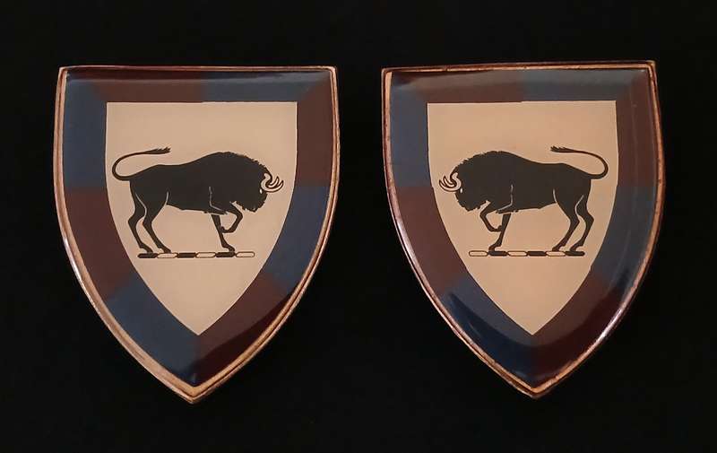 SADF SA ARMY COLLEGE SHOULDER FLASH PAIR                     L125