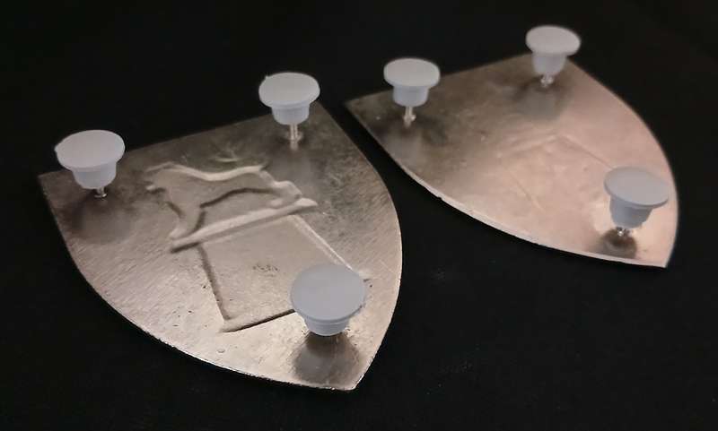 SADF PIET RETIEF COMMANDO SHOULDER FLASH PAIR                    L126