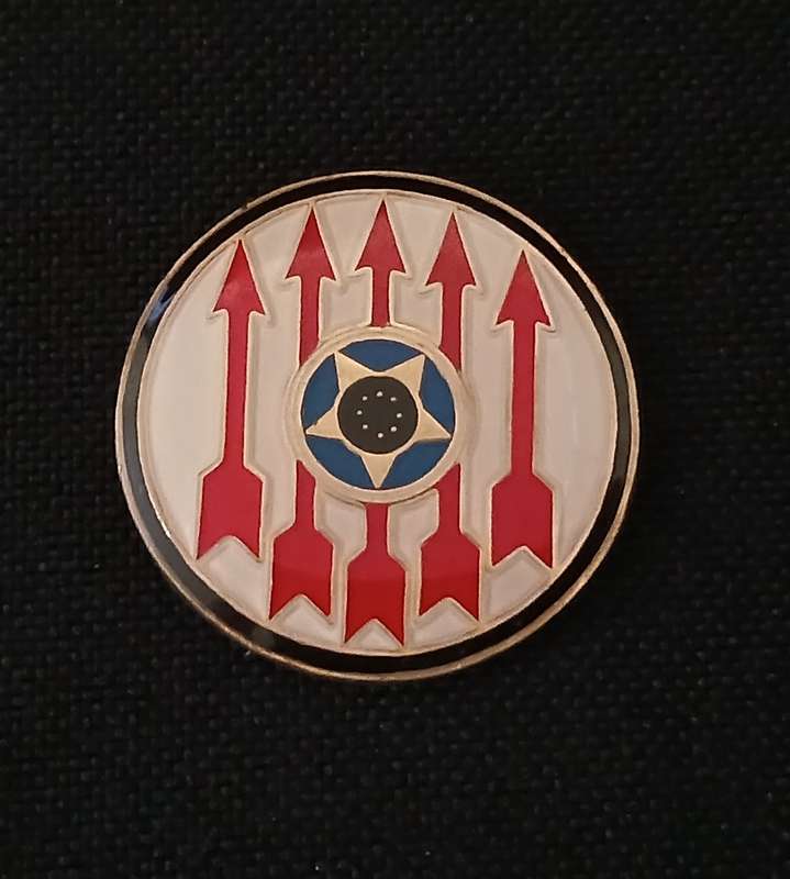 MOZAMBIQUE RENAMO FORCES  BADGE  ( NOTE NO PINS )                 L135