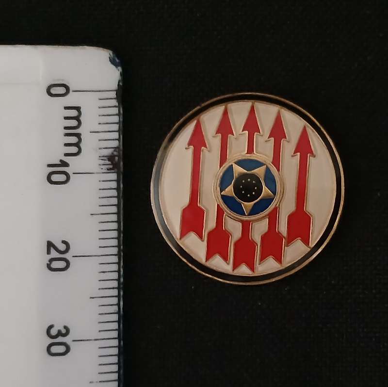 MOZAMBIQUE RENAMO FORCES  BADGE  ( NOTE NO PINS )                 L135