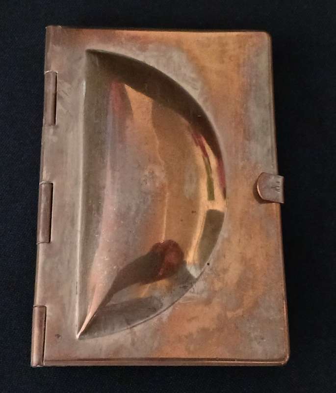 VINTAGE BRASS DUMPLING MOLD