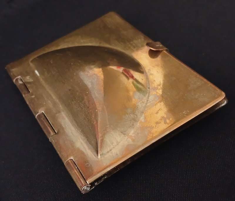 VINTAGE BRASS DUMPLING MOLD