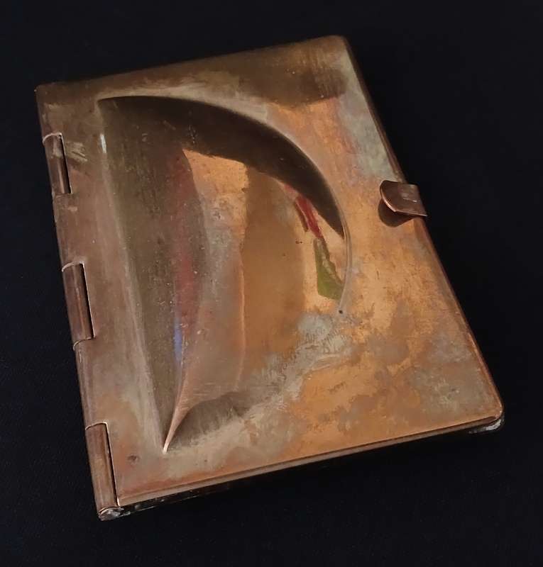 VINTAGE BRASS DUMPLING MOLD