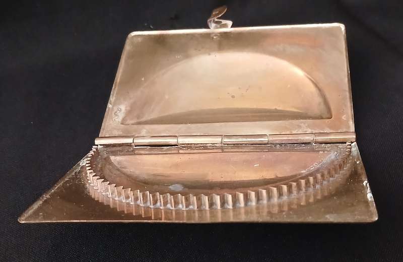 VINTAGE BRASS DUMPLING MOLD