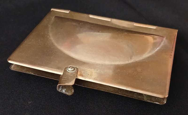 VINTAGE BRASS DUMPLING MOLD
