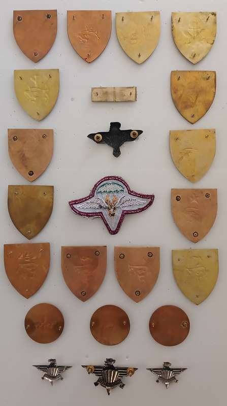 SADF 44 PARACHUTE BRIGADE FLASHES 1978 - 1999   ( FLASHES & BADGES LOT )     """  STUNNING """