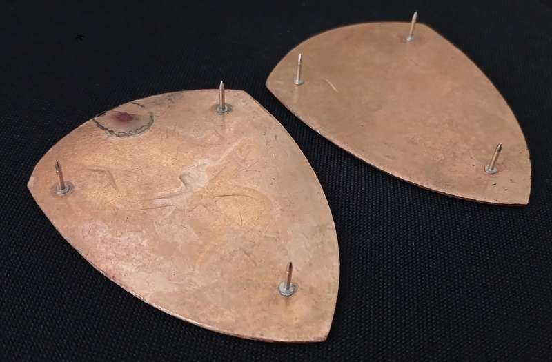 SADF -- SAMS   8 MOBILE HOSPITAL SHOULDER FLASH PAIR             " RARE "         L156