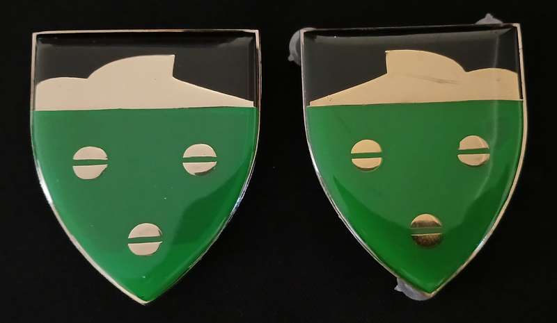 SADF SOUTPANSBERG COMMANDO SHOULDER FLASH PAIR                      L161