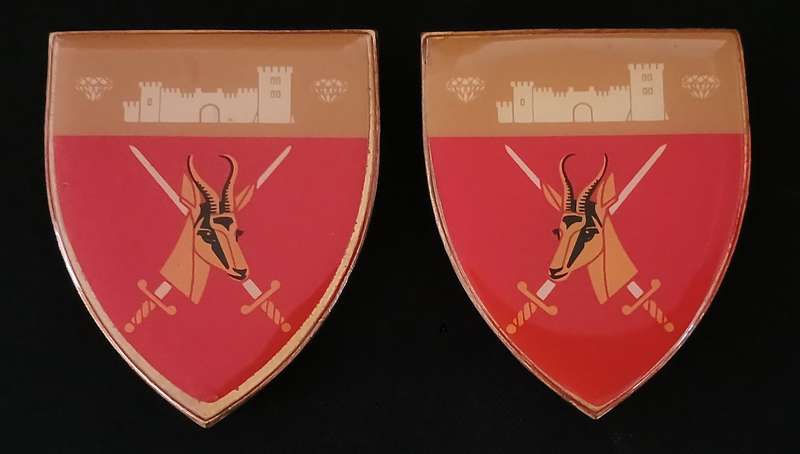 SOUTH WEST AFRICA COMMANDO SHOULDER FLASH PAIR                      L165