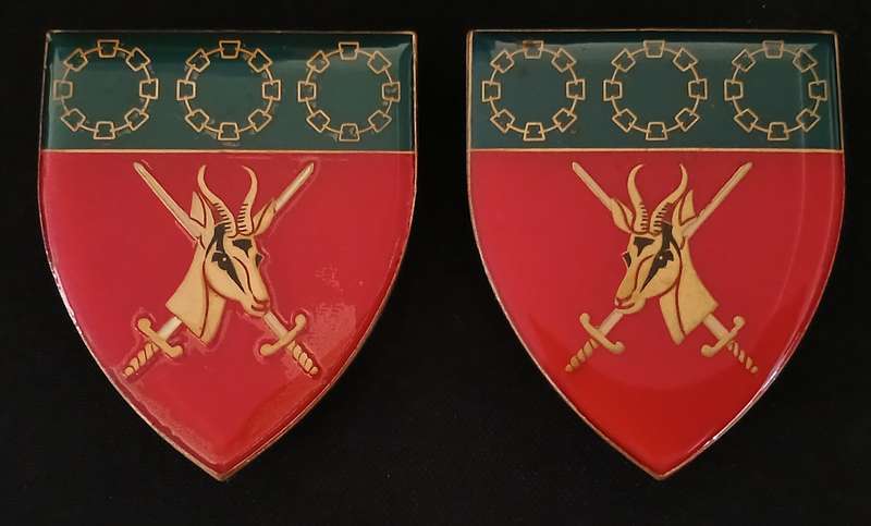 SA Army Logistic Command (Log Cmd)   SHOULDER FLASH PAIR                         L168