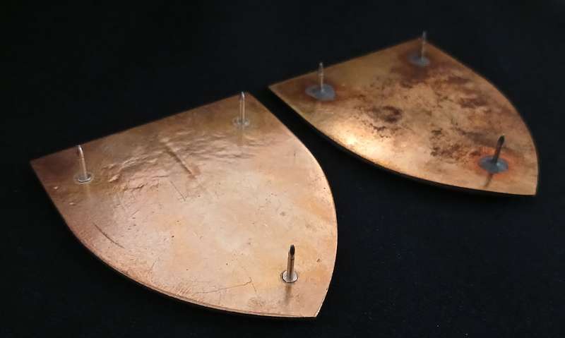 SADF 37 FIELD WORKSHOP SHOULDER FLASH PAIR                         L180
