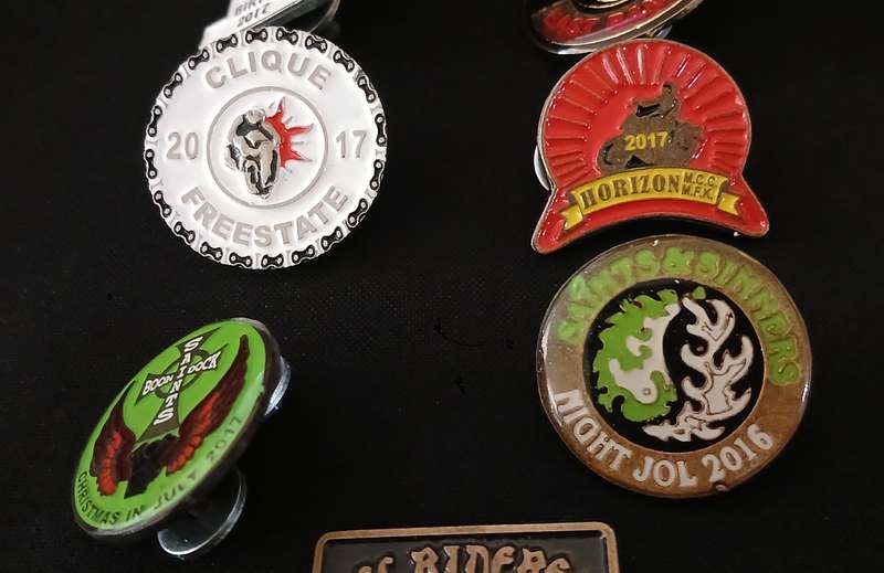 MOTORCYCLE RALLY BADGES                            L191