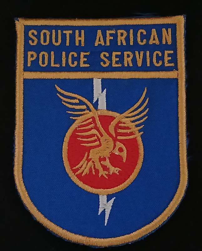 SOUTH AFRICAN POLICE SERVICE SPECIAL TASK FORCE  EMBROIDERED BADGE       L199