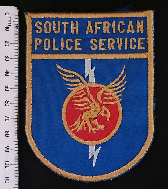 SOUTH AFRICAN POLICE SERVICE SPECIAL TASK FORCE  EMBROIDERED BADGE       L199