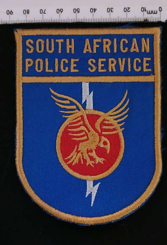 SOUTH AFRICAN POLICE SERVICE SPECIAL TASK FORCE  EMBROIDERED BADGE       L199