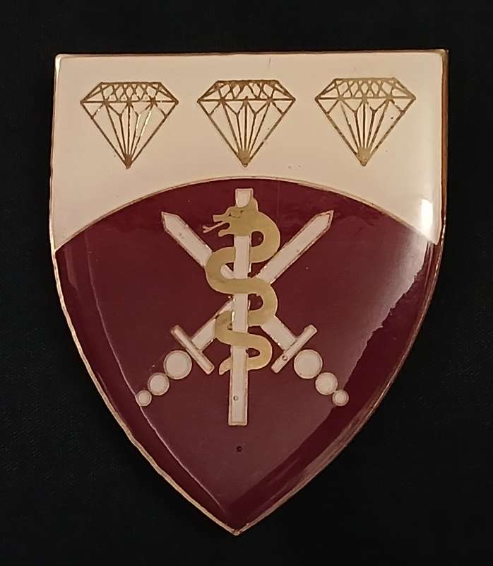 SADF SAMS NORTHERN CAPE MEDICAL COMMAND SHOULDER FLASH   " RARE "      L206