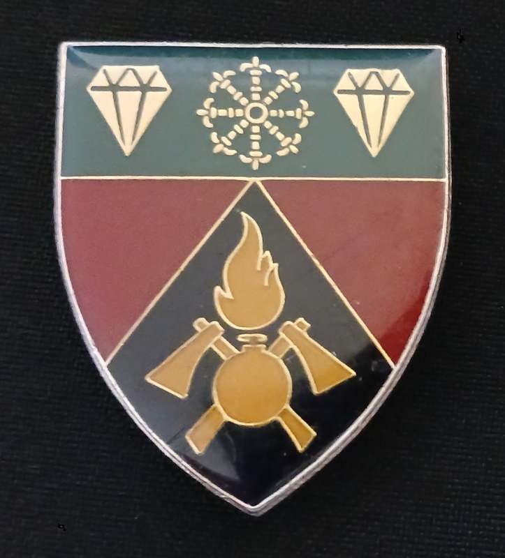 SWATF 1 ENGINEER REGIMENT POCKET FLASH ( SWA TECHNICAL SERVICES CORPS )         L208