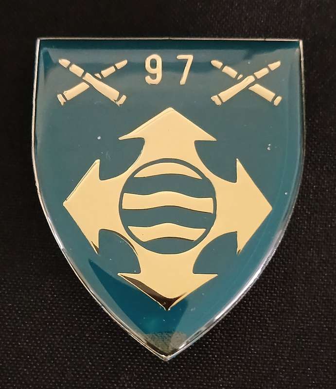 SADF 97 AMMUNITION DEPOT SHOULDER FLASH   " RARE "      L241