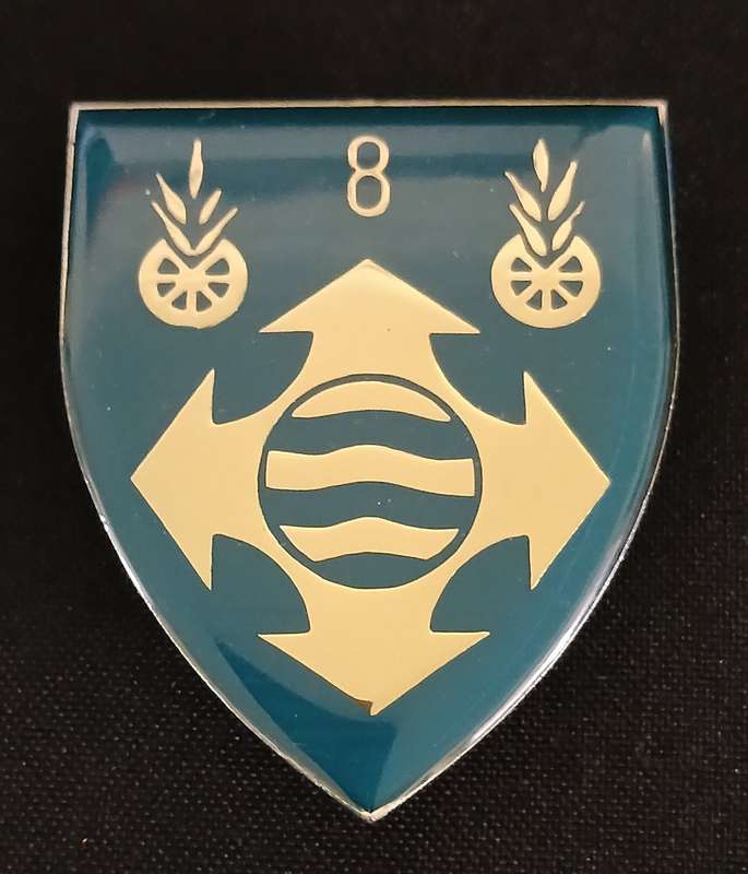 SADF 8 SUPPLY & TRANSPORT DEPOT SHOULDER FLASH " RARE "         L242