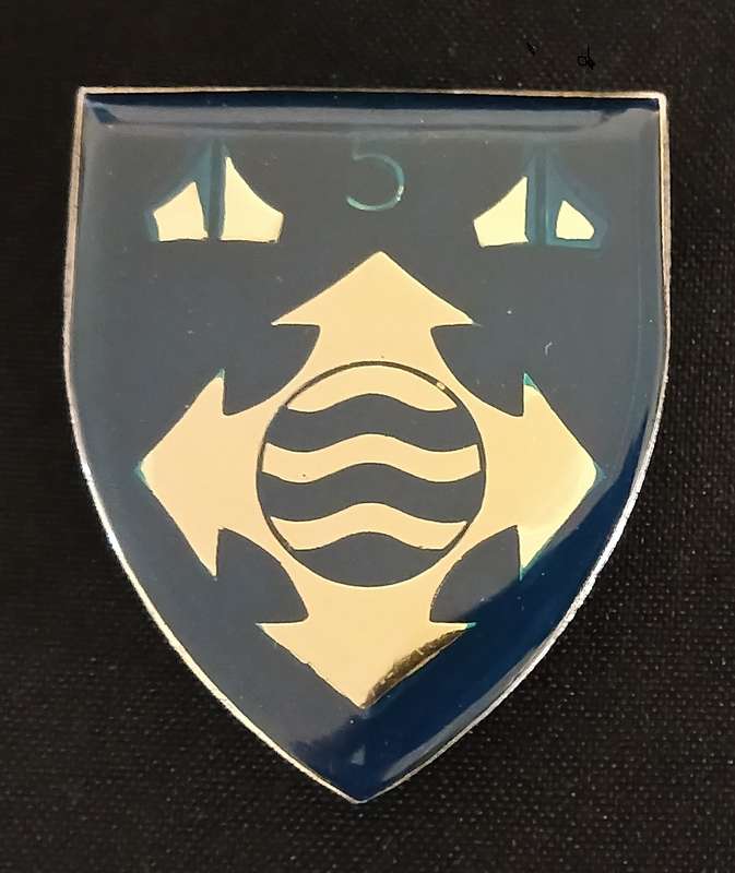 SADF 5 BASE ORDNANCE DEPOT SHOULDER FLASH    " RARE "                     L244
