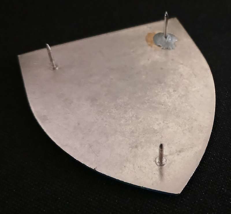 SADF 92 AMMUNITION DEPOT SHOULDER FLASH  " RARE "      ( ONE PIN REPAIRED )                  L246