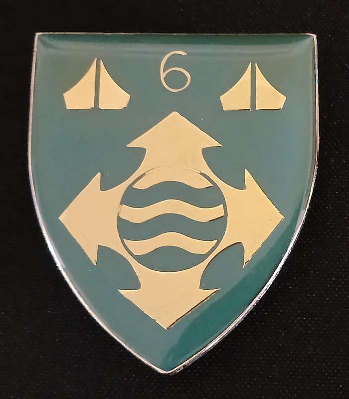 SADF 6 SUPPLY & TRANSPORT DEPOT SHOULDER FLASH  " RARE "                      L249