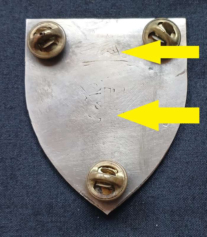 SWA SPECIALIST UNIT SHOULDER FLASH " THIN SOLE " ( GREEN WHITE & SILVER ) 1 ST ISSUE  " RARE "  L259