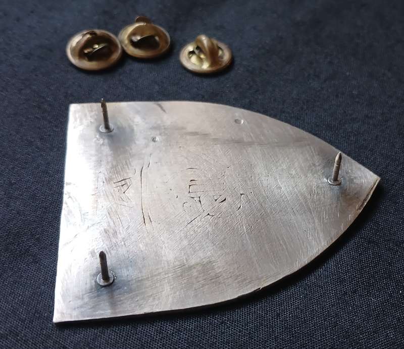SWA SPECIALIST UNIT SHOULDER FLASH " THIN SOLE " ( GREEN WHITE & SILVER ) 1 ST ISSUE  " RARE "  L259