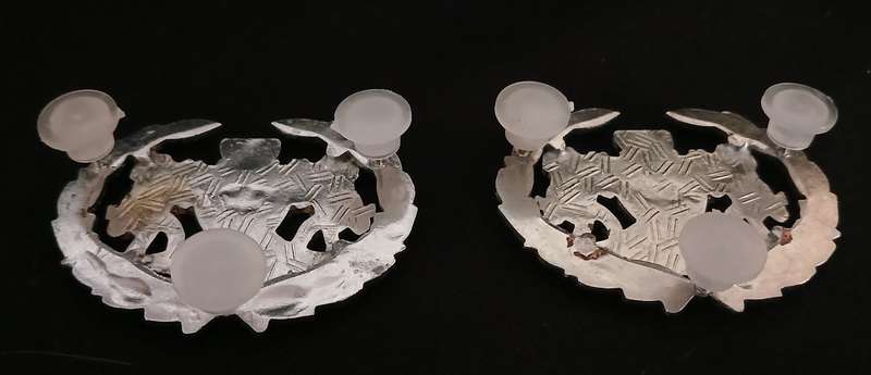 HOMELANDS ---- VENDA WARRANT OFFICERS RANK BADGES   "" RARE ""              P7