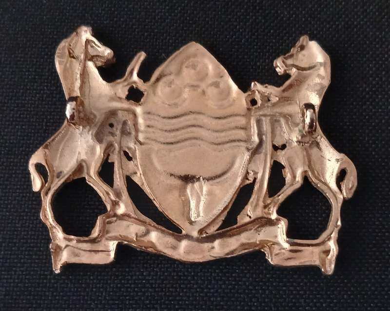 BOTSWANA DEFENCE FORCE WO1  ARM BADGE    " SCARCE "            P9