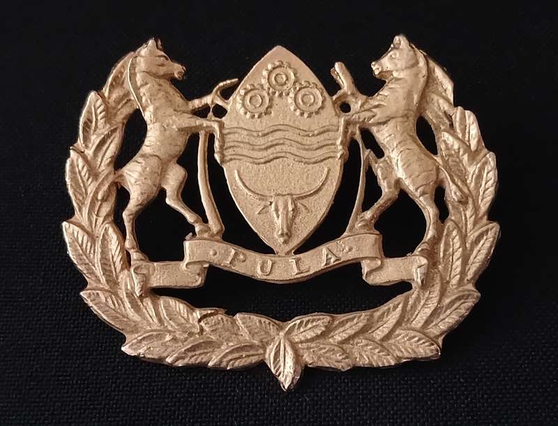BOTSWANA DEFENCE FORCE WOII ARM BADGE     " SCARCE "                 P10