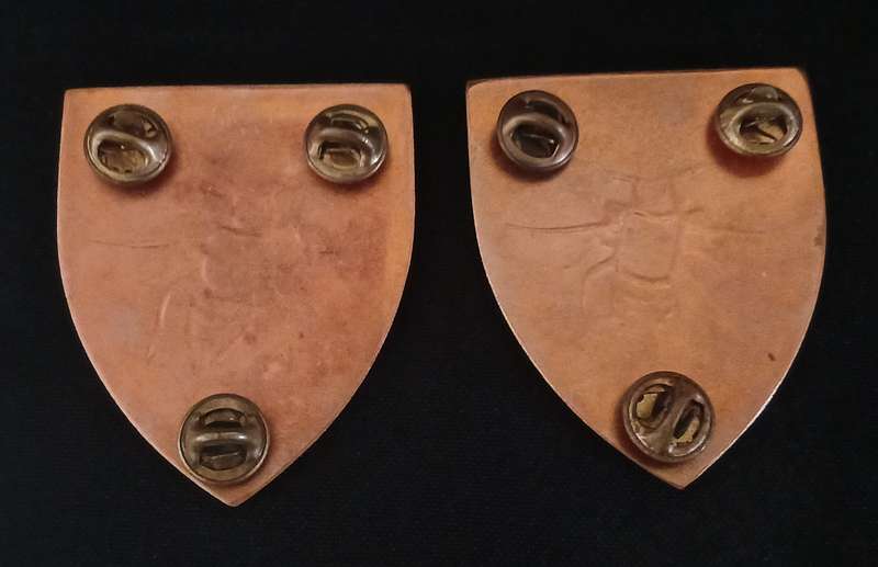 SADF 35 ENGINEER SUPPORT REGIMENT SHOULDER FLASH PAIR     """ SCARCE """           P21