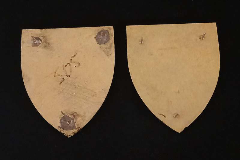 SADF --- ROODEPOORT COMMANDO SHOULDER FLASH PAIR   "" RARE ""              P23