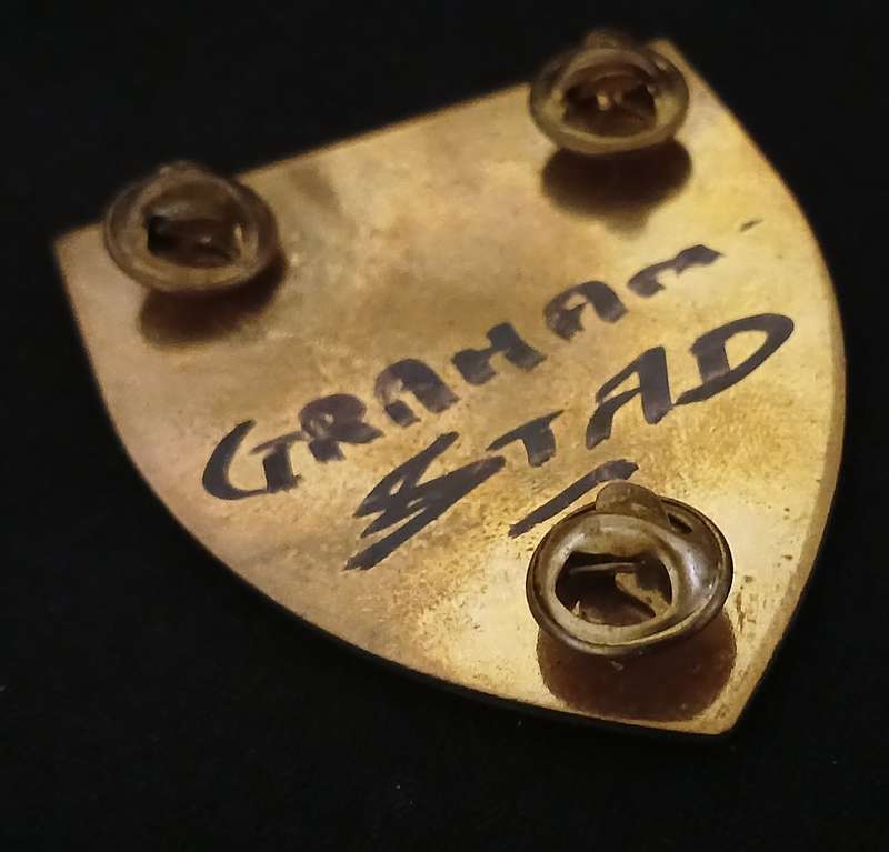 SADF --- 84 Technical Stores Depot Shoulder Flash ( GOLD )               P32