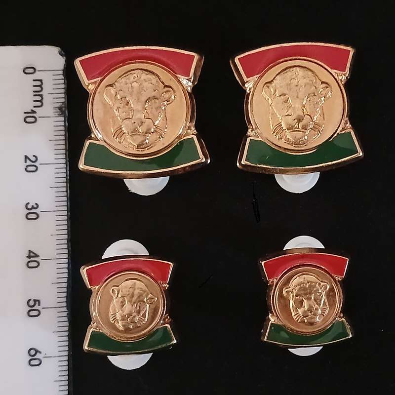 HOMELANDS  ----  Bophuthatswana Defence Force  rank badges  Full Size + Mess Dress            RR1