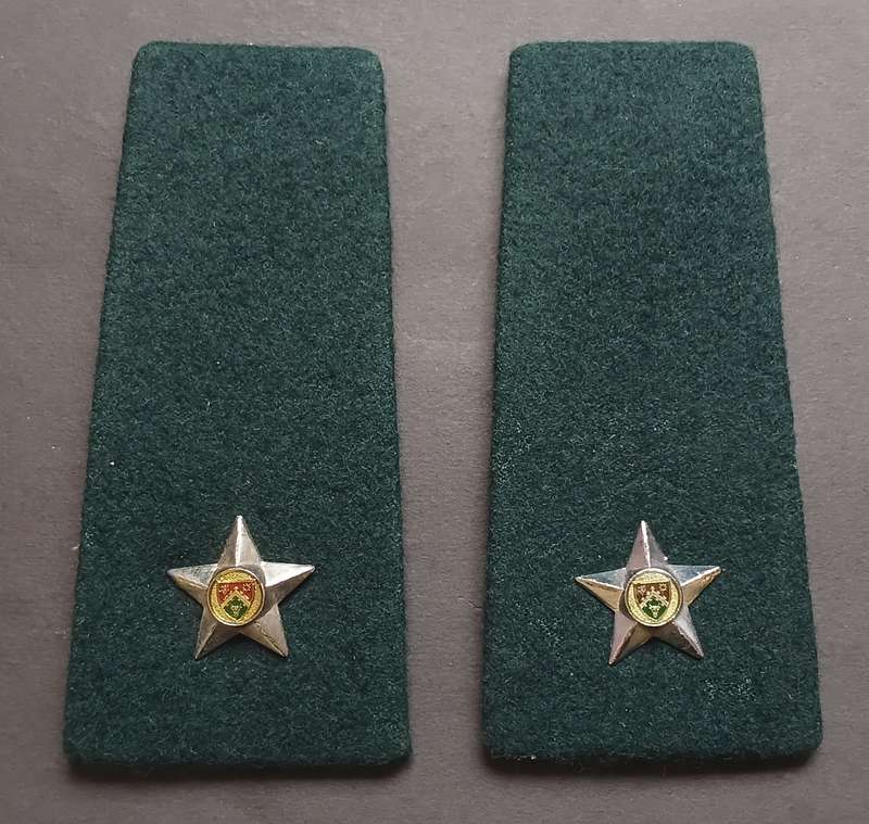 HOMELANDS ----- SECOND LIEUTENANT RANK BOARD PAIR                          RR8