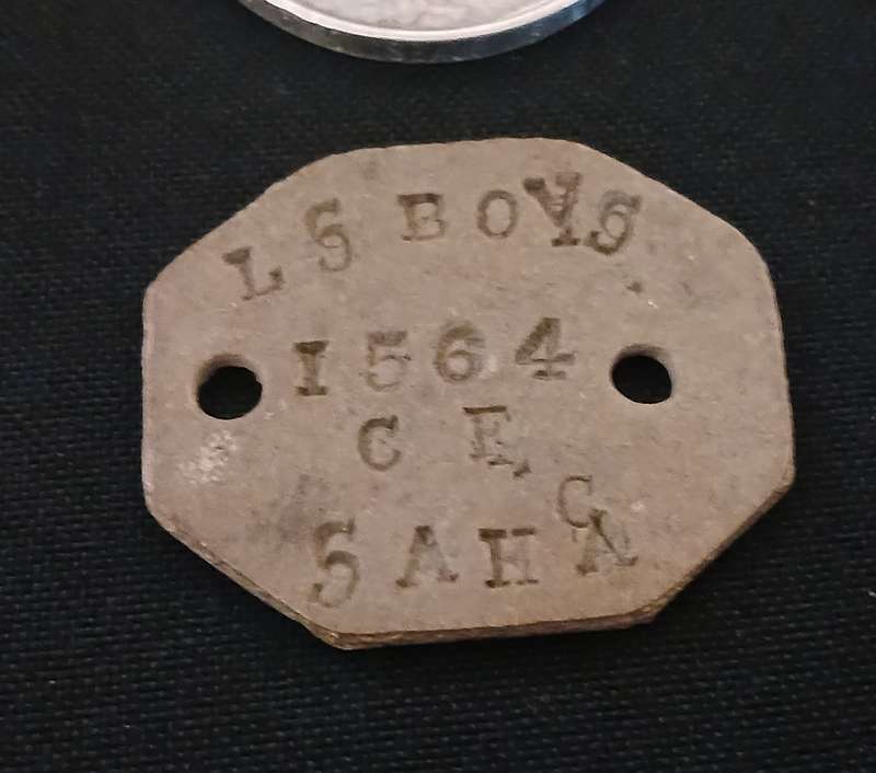 Father And Son Medal Group To: Boyes      ( QSA Father, WW1 Medals Son Killed In Action + Dog Tag  )
